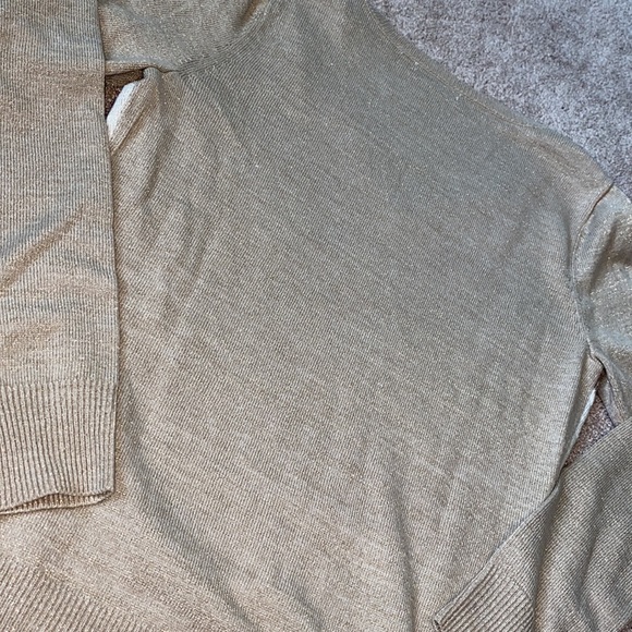 Gold Sparkle Long Sleeve Shirt - Picture 5 of 5